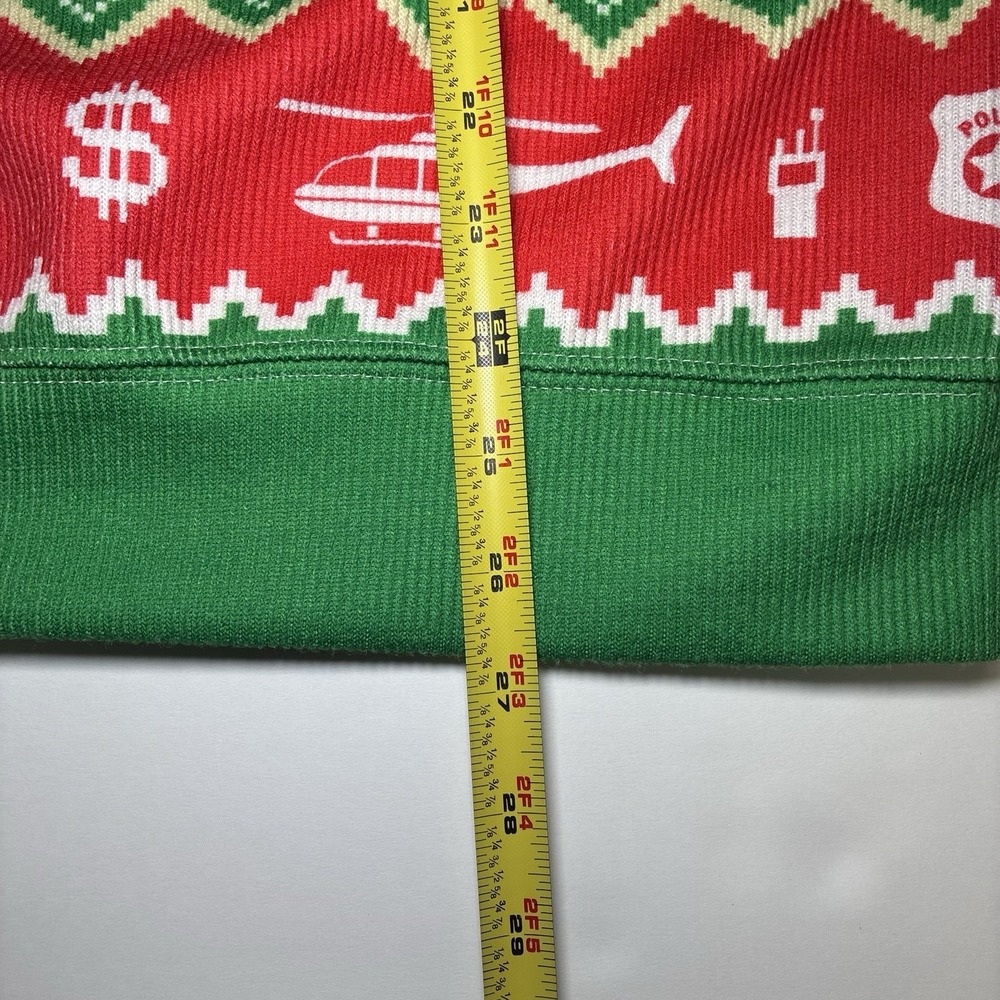 Die Hard Ugly Christmas Sweater Nakatomi Plaza Christmas Party 1998 Mens Medium - Picture 11 of 11